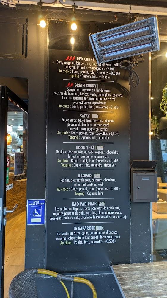 Garden Thaï - Menu Image 1