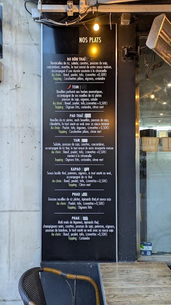 Garden Thaï - Menu Image 2